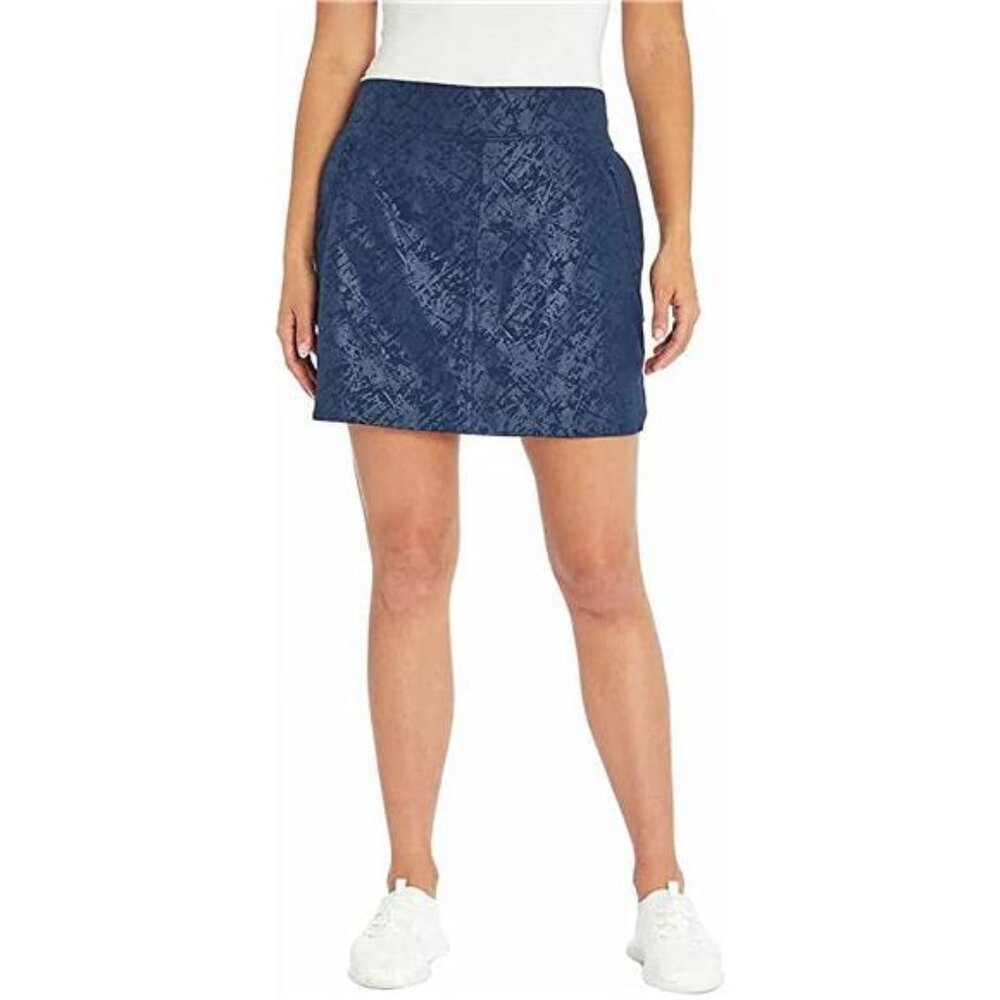 Orvis Women's Embossed Pull-On Travel Skort (Shattered Glass Embossed Print, XS)